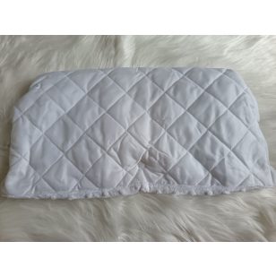 Fehér babakocsis kézmelegítő                   