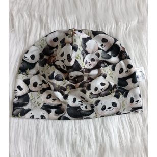 Panda egy rétegű beanie sapka